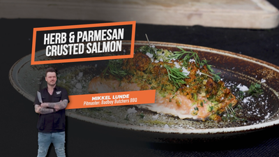 Herb & Parmesan Crusted Salmon Recipe